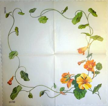 268 Blumen Sonstige - 1-lagig - Welllenrand  - M.F